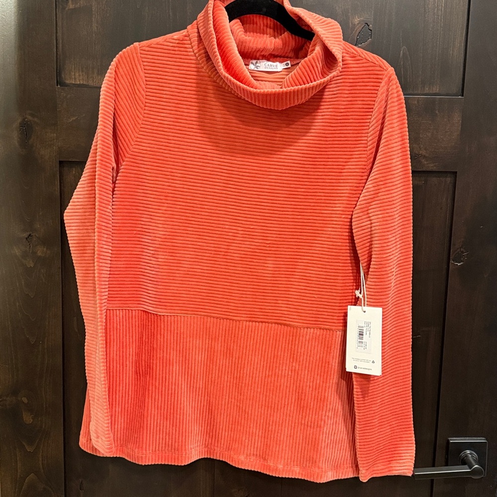 Carve Designs Collette Tunic Terracotta Large NWT